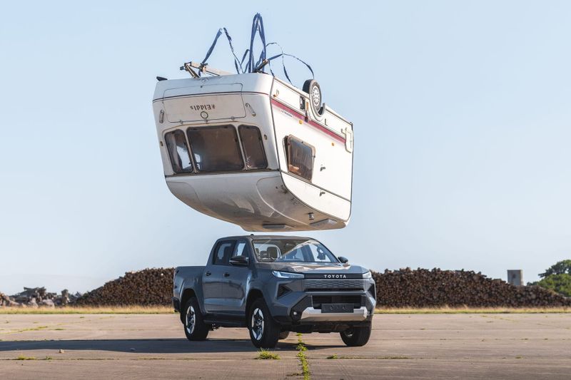 Top Gear’s Toyota HiLux stunt recreated by car giant post image