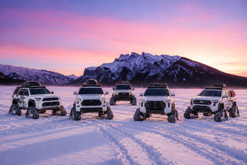 Wild snow-ready Toyota SUV, pickup concepts revealed post image