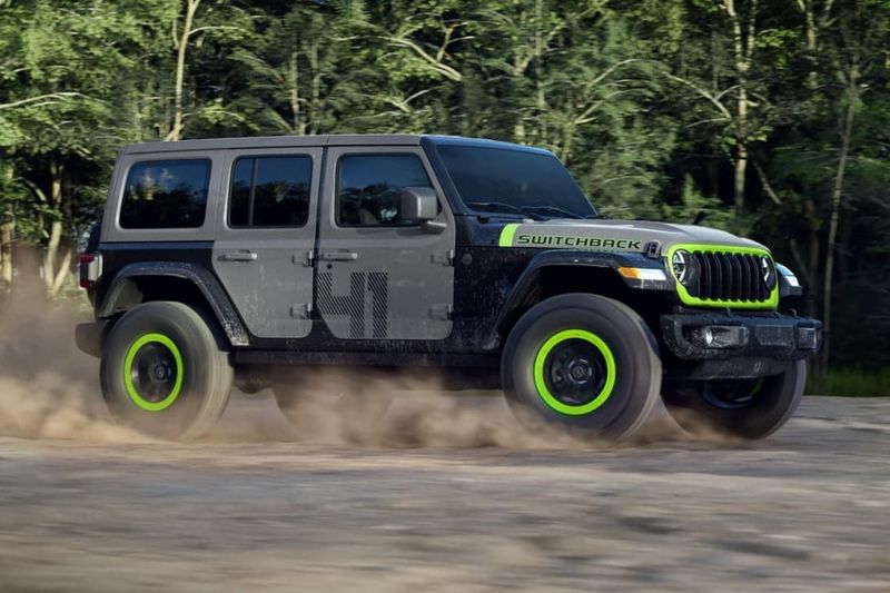 2027 Jeep Wrangler Switchback four-door