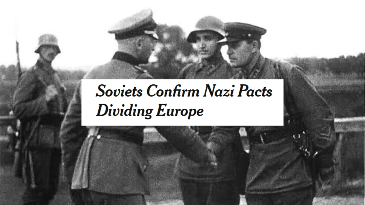 An idiot’s guide to defending the Molotov-Ribbentrop Pact