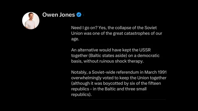 A democratic Soviet Union was always an oxymoron