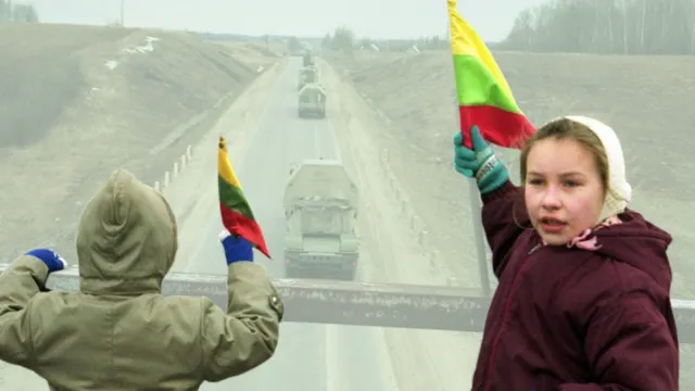 On this day: Fireworks erupt as Russian occupation troops leave the Baltics