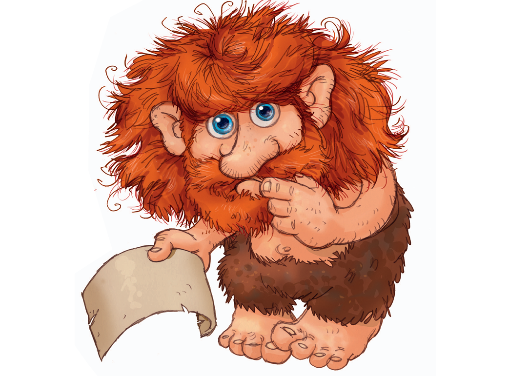 Troll "Gipsis" Rätselweg