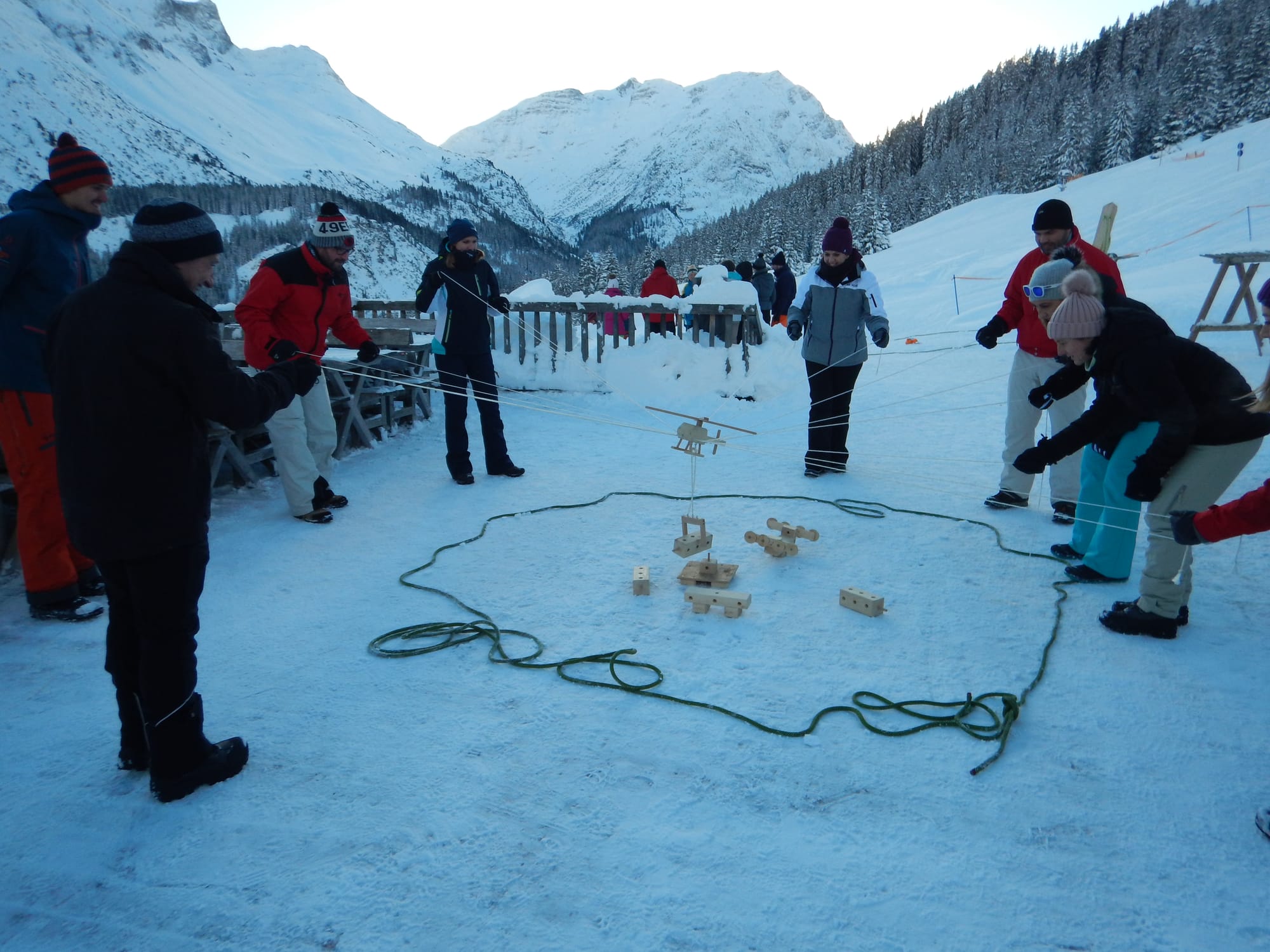 Cooperative Wintergames