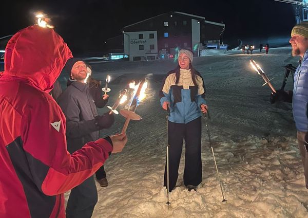 When Lech Glows in Torchlight