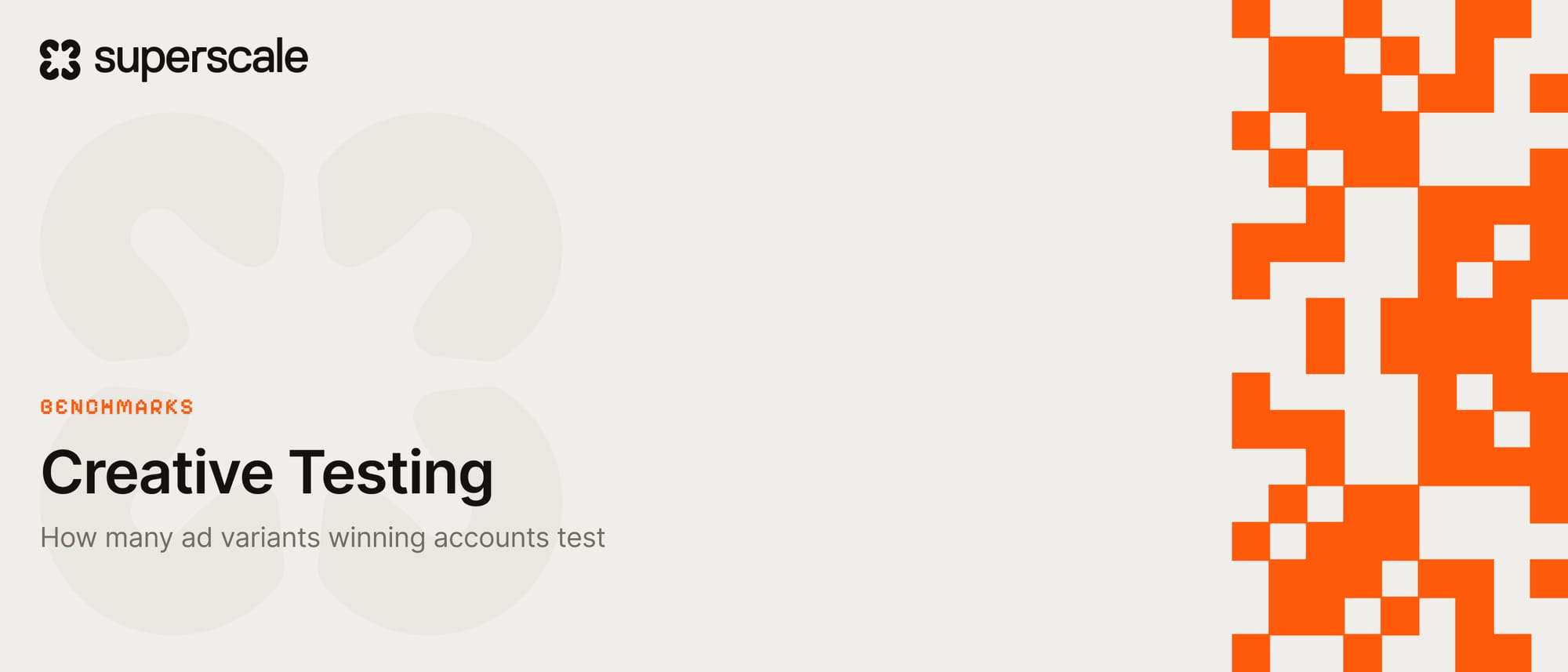 Creative testing benchmarks 2026: how many ad variants do winning accounts test?
