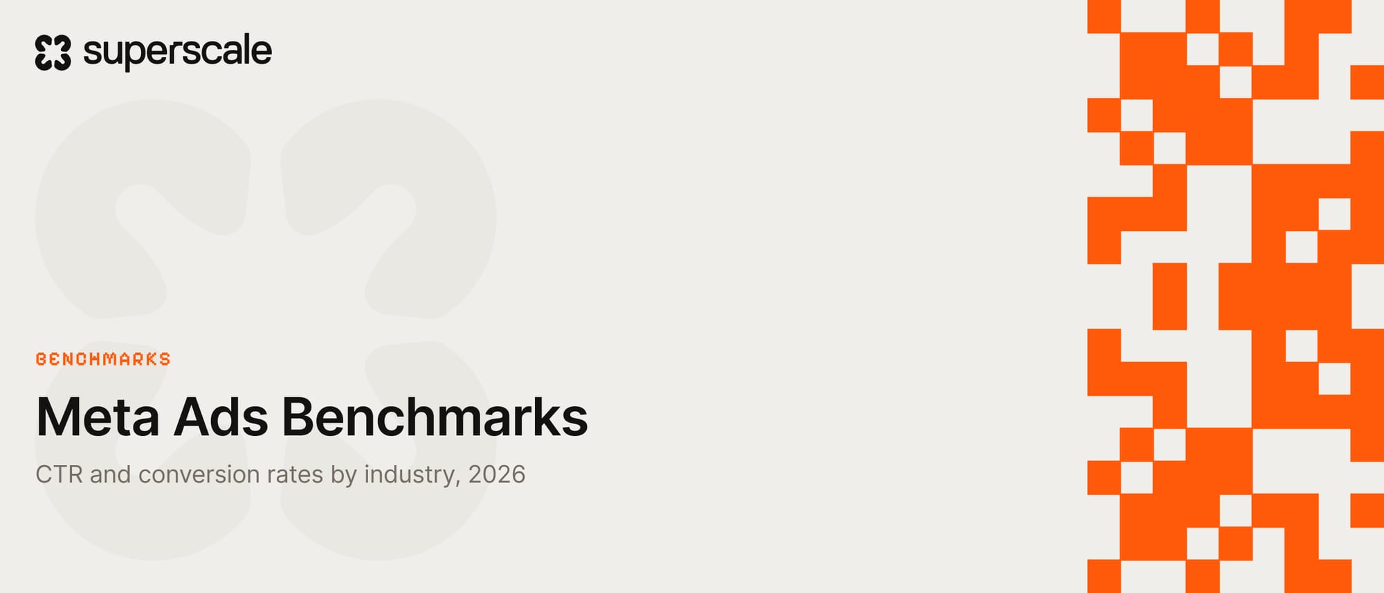 Meta ads benchmarks by industry 2026: CTR & conversion
