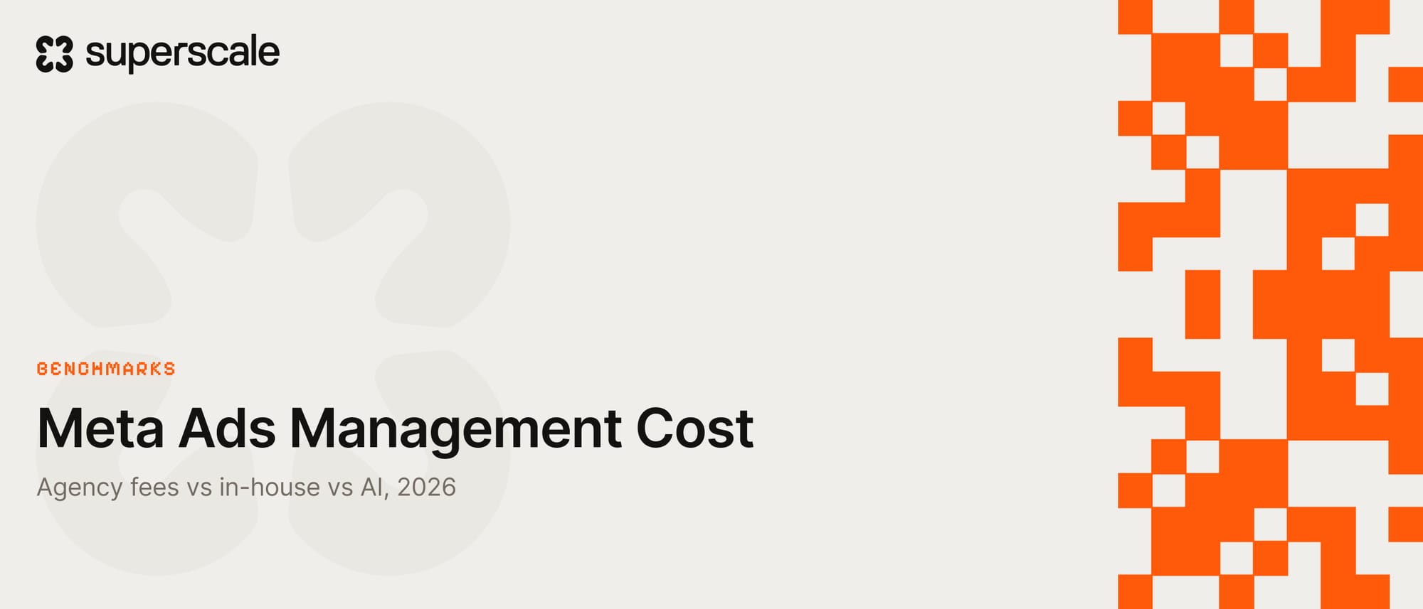 Meta Ads Management Cost 2026: Agency Fees vs AI Agents