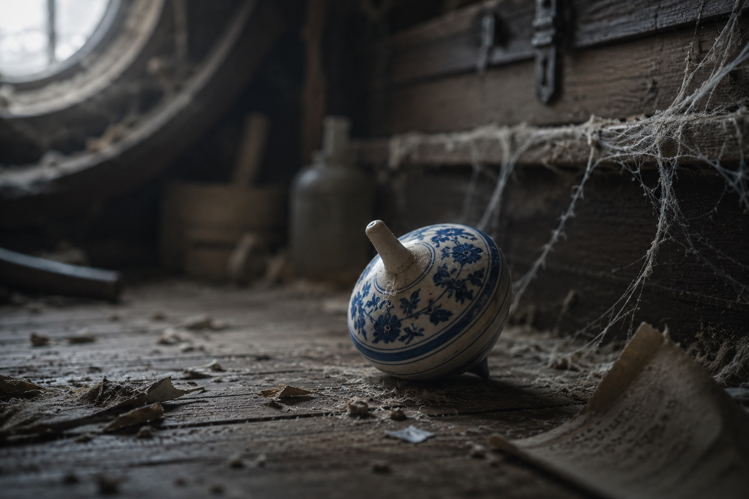 陶瓷陀螺 / Une toupie de porcelaine
