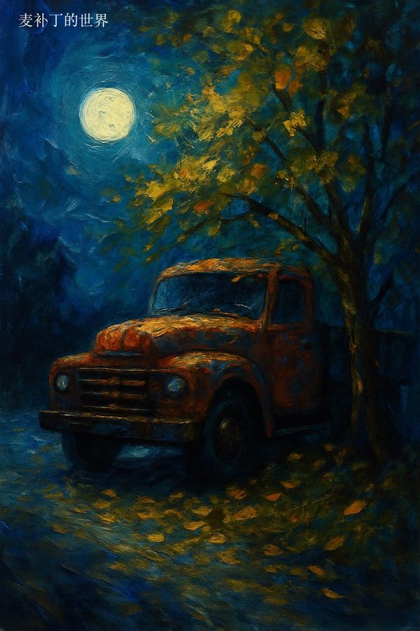 树影与卡车 L'arbre et camion