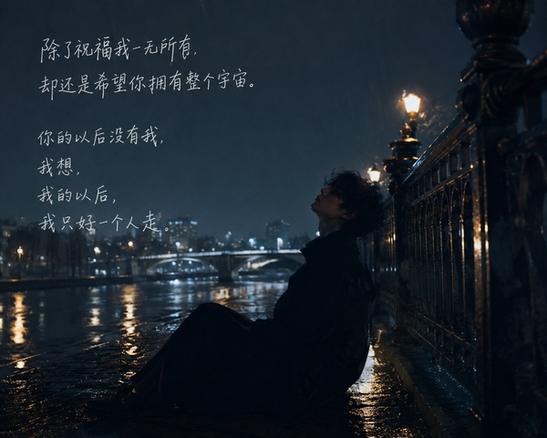 我只好一个人走