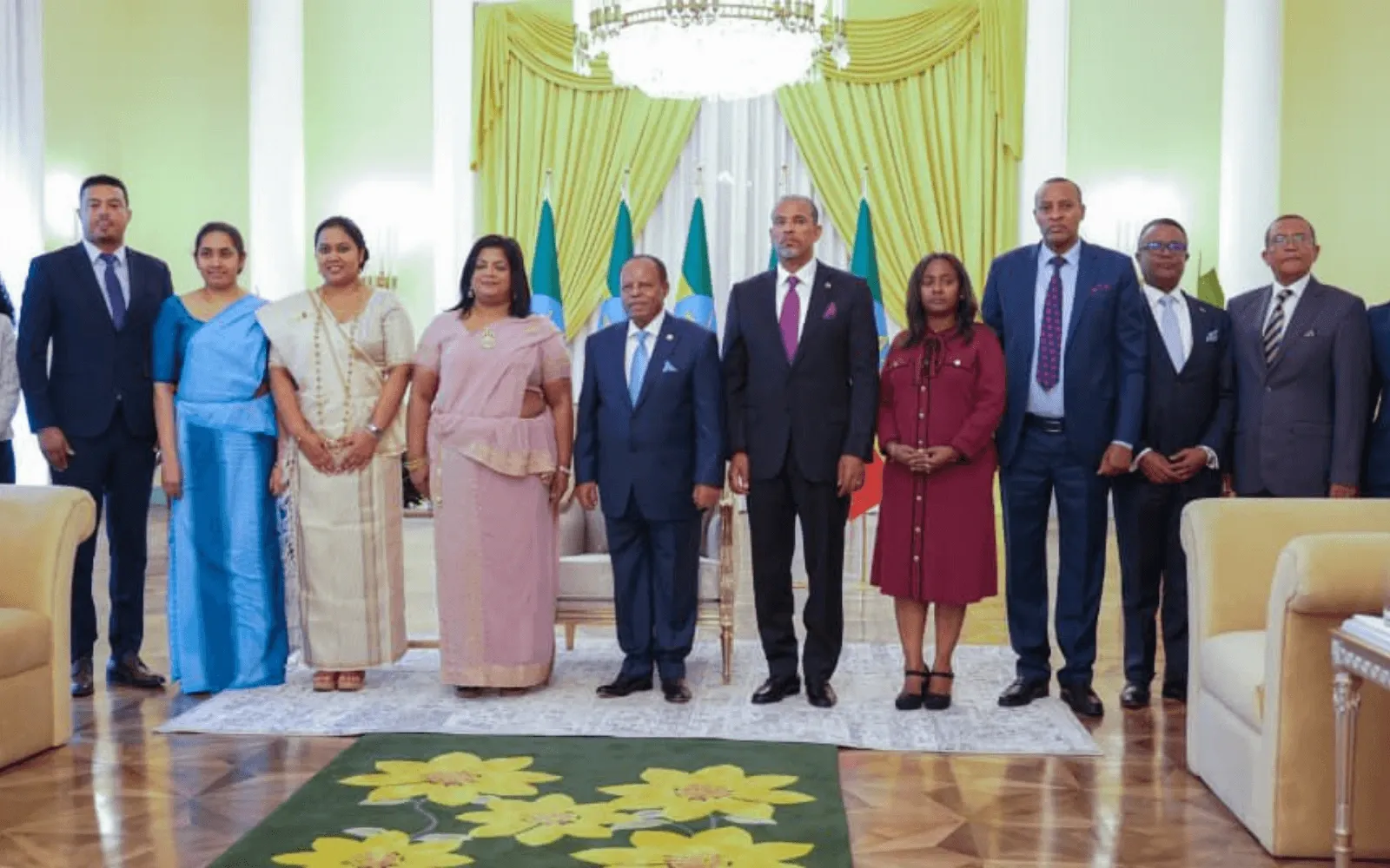 Ambassador of Sri Lanka presents Letters of Credence to the President of Ethiopia