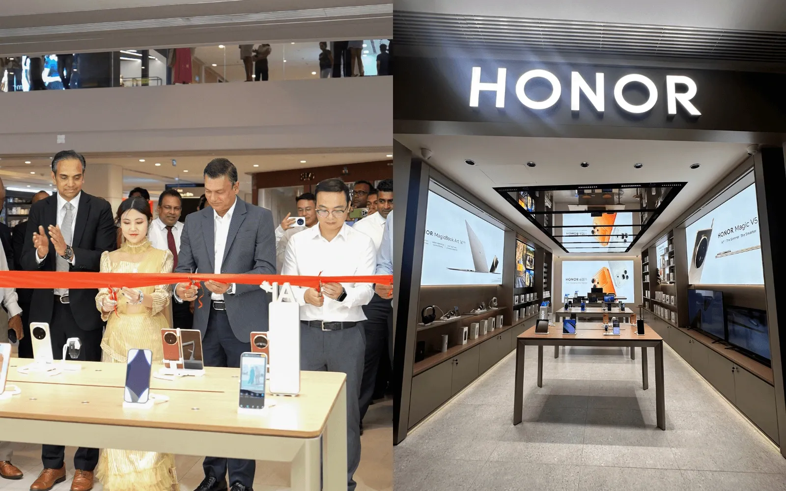 Singer Unveils First HONOR Experience Store at One Galle Face