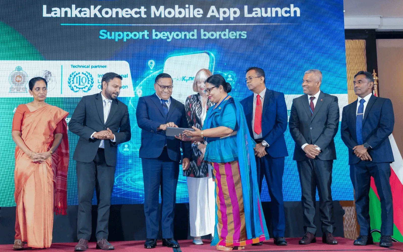 "Lankakonect" Complaint Management Mobile Application launched for Sri Lankan Migrant Workers on International Domestic Workers' Day