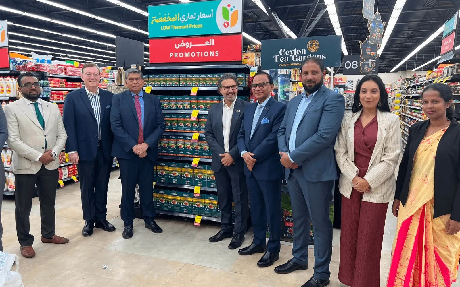 Sri Lanka launches its Premium Bogawantalawa Tea at Tamimi Markets in Saudi Arabia