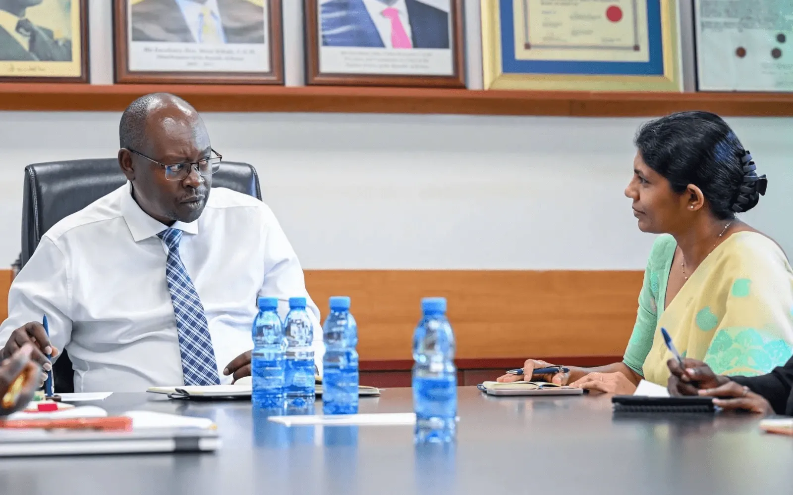 Acting High Commissioner of Sri Lanka meets President of the Kenya National Chamber of Commerce and Industry