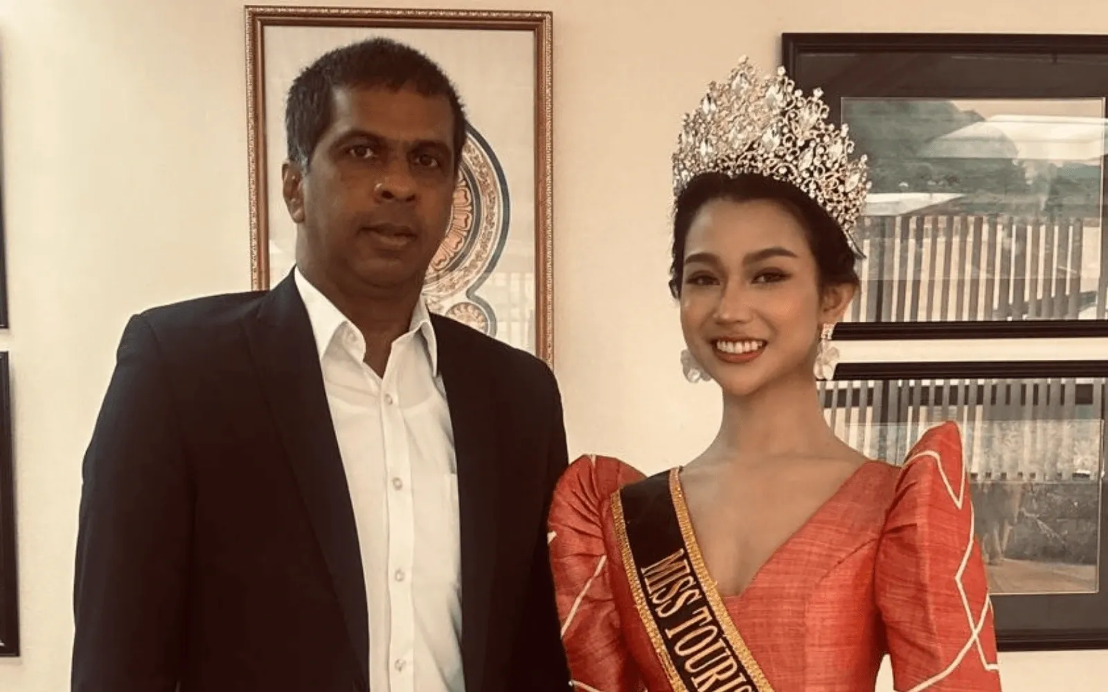 Philippines' Miss Tourism 2026 calls on Sri Lankan Ambassador prior to departure for Sri Lanka