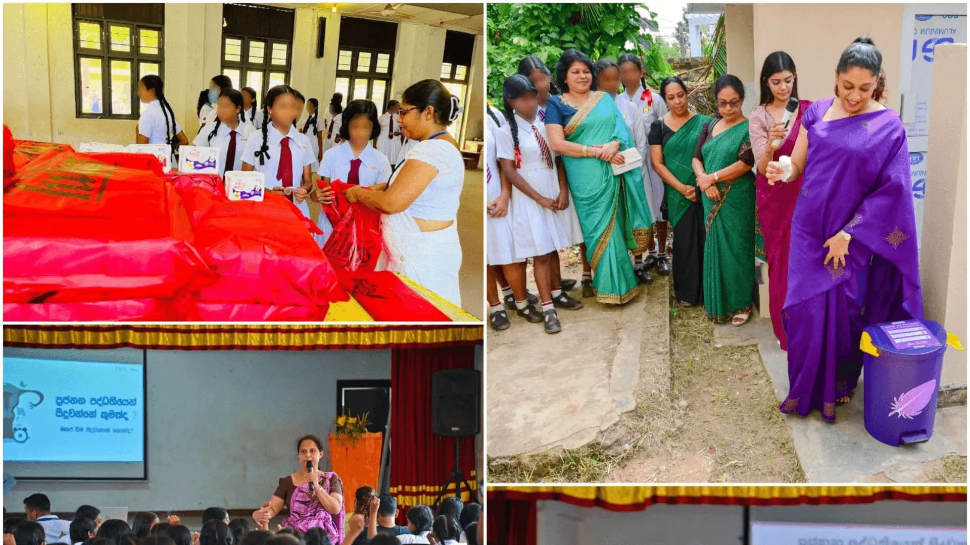 Fems Continues to Support Thilinapath in Partnership with the Government of Sri Lanka, Empowering Schoolgirls with Access to Essential Menstrual Hygiene Products