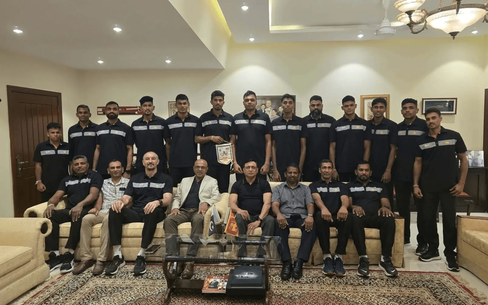 High Commissioner Hosts Dinner Reception for Sri Lankan Men’s National Volleyball Team in Islamabad
