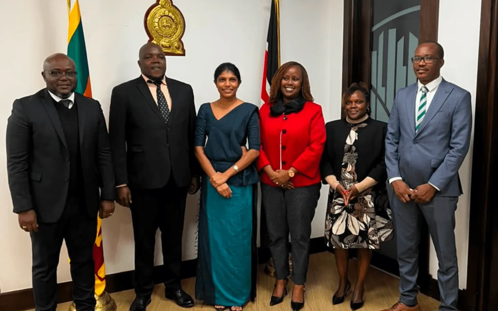 Kenya International Freight and Warehousing Association Delegation Calls on Acting High Commissioner of Sri Lanka