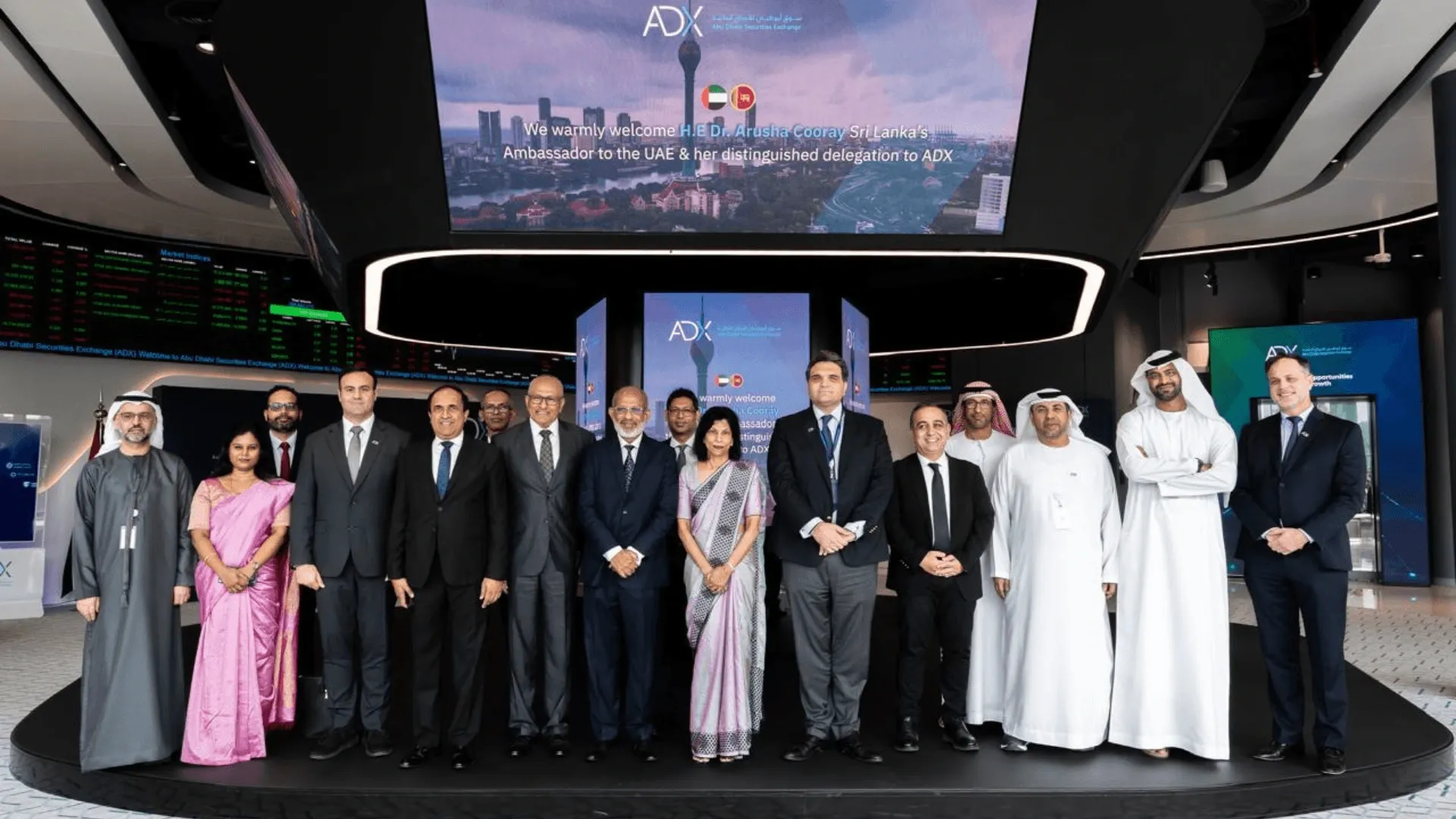 Abu Dhabi Securities Exchange and Colombo Stock Exchange Sign MoU to Strengthen Capital Market Connectivity