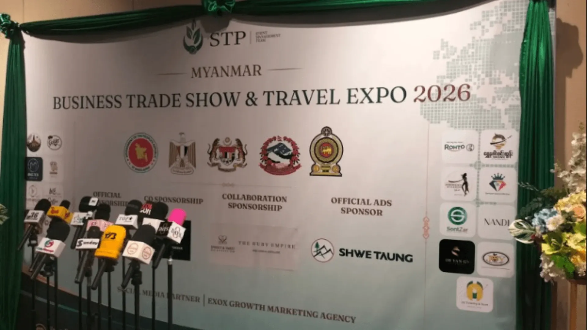 Sri Lankan Embassy Joins Myanmar Trade Expo Media Launch