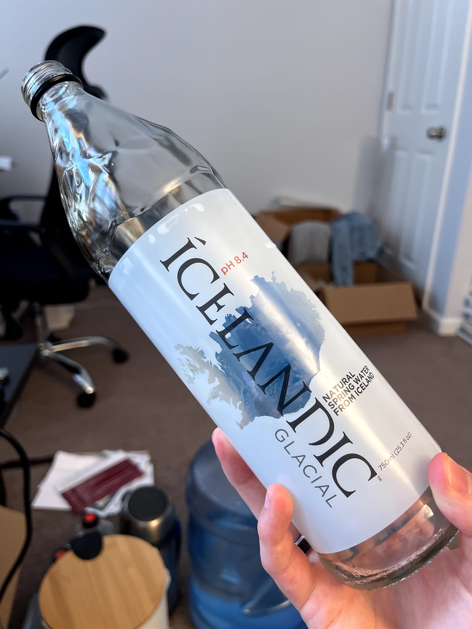 Icelandic Glacial Glass Water Bottle