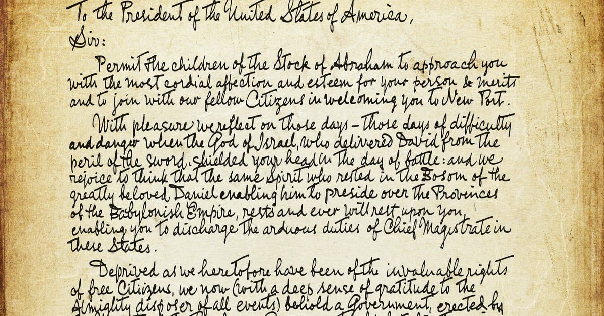 To bigotry no sanction, to persecution no assistance