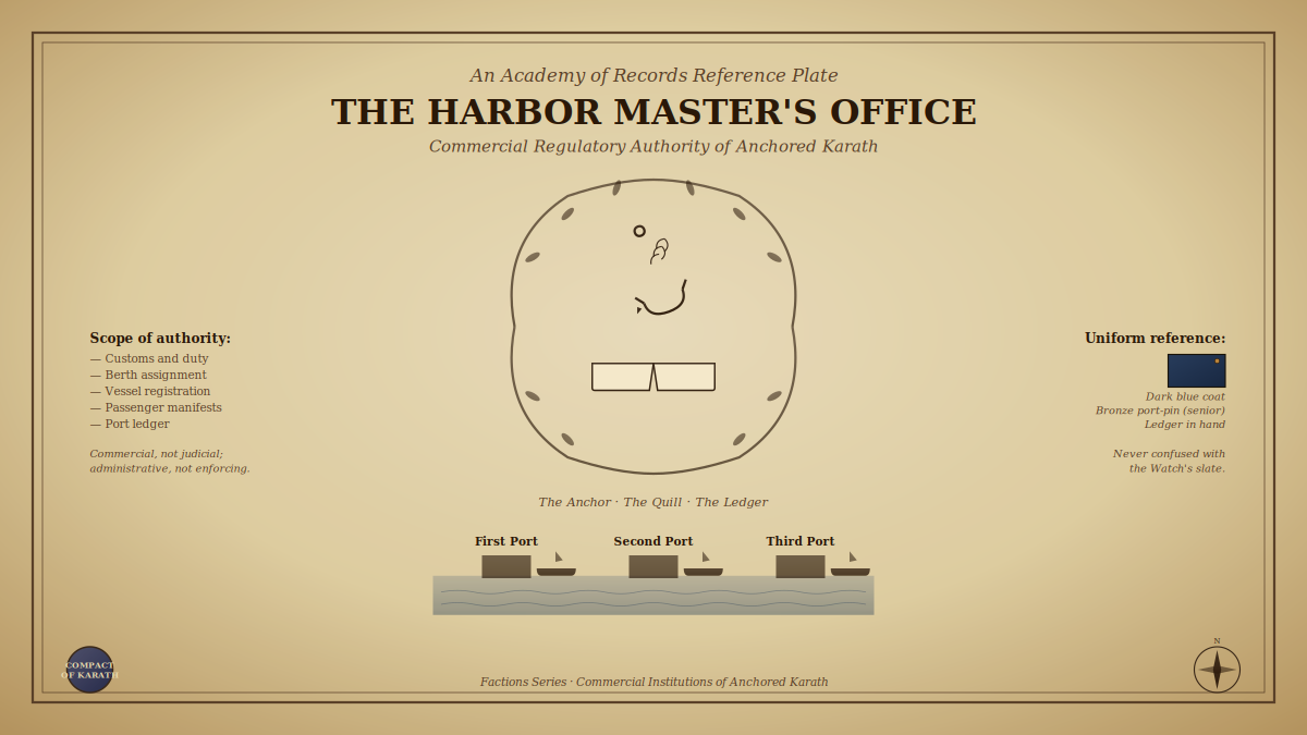 The Harbor Master’s Office