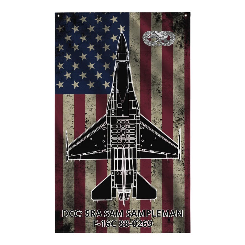 Customized F-16 Flags