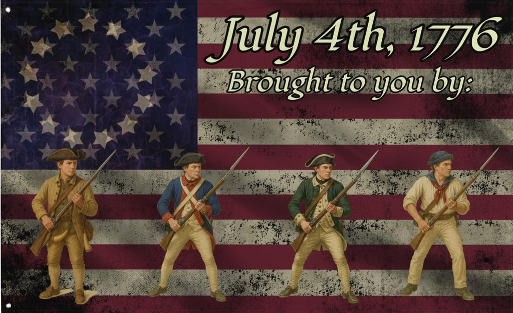 4th of July Celebration Banner