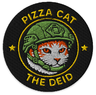 Pizza Cat of Al Udeid