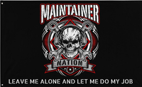 Maintainer Nation Job Flag by Hangar 2A Merch
