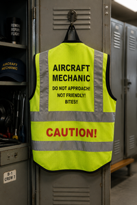 Aircraft Mechanic Reflective Vest