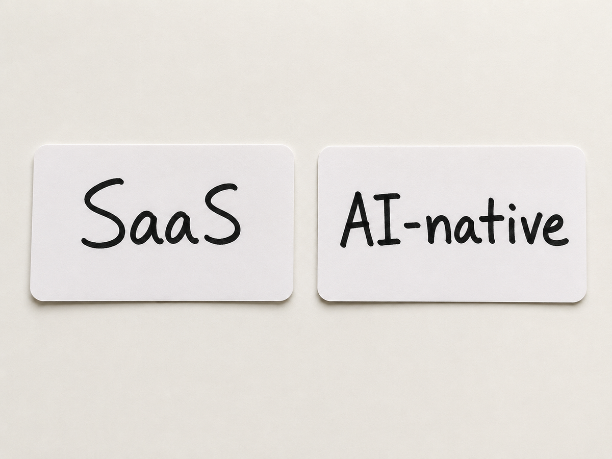 SaaS vs AI-Native Is a False Binary
