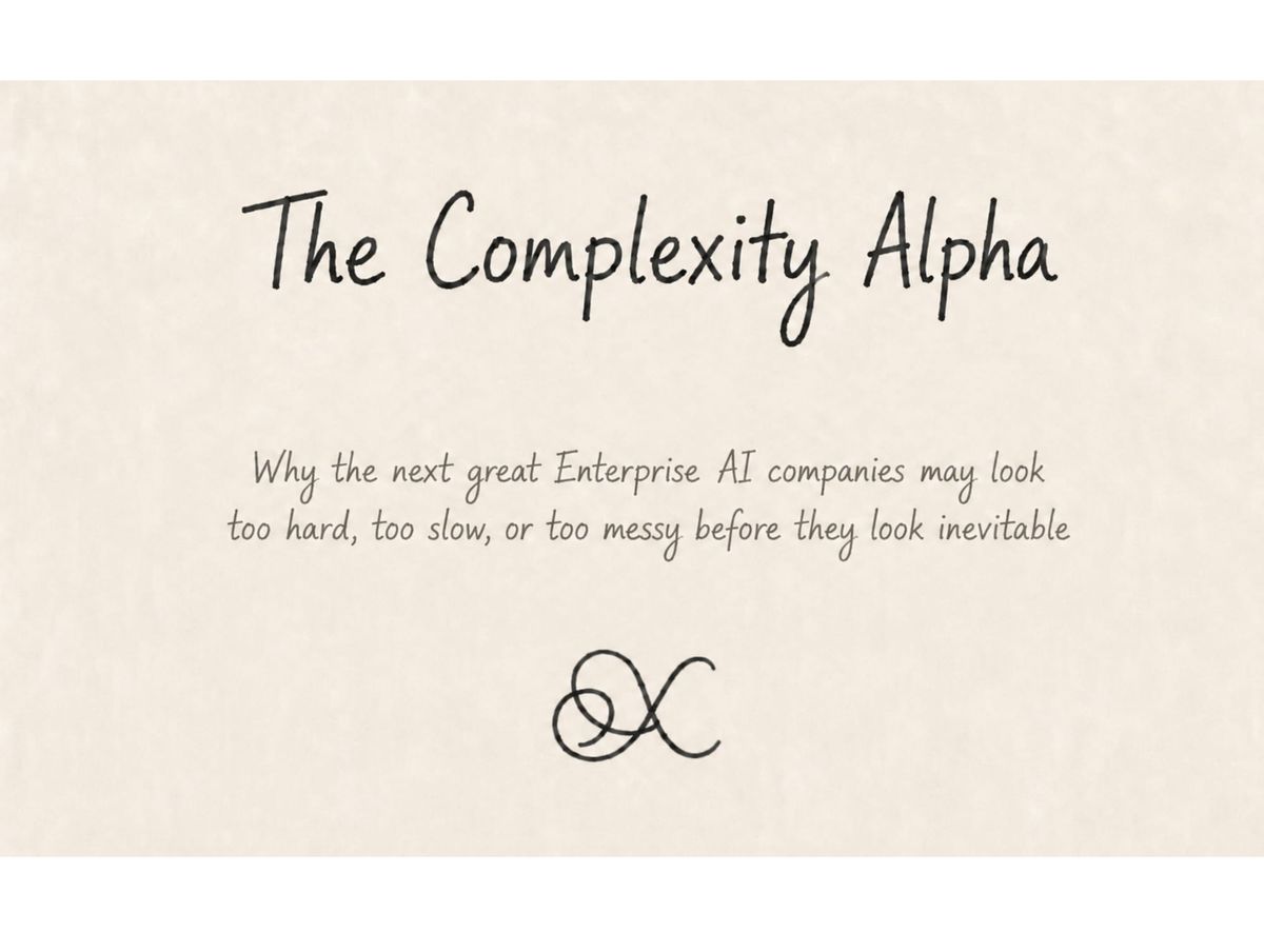 The Complexity Alpha