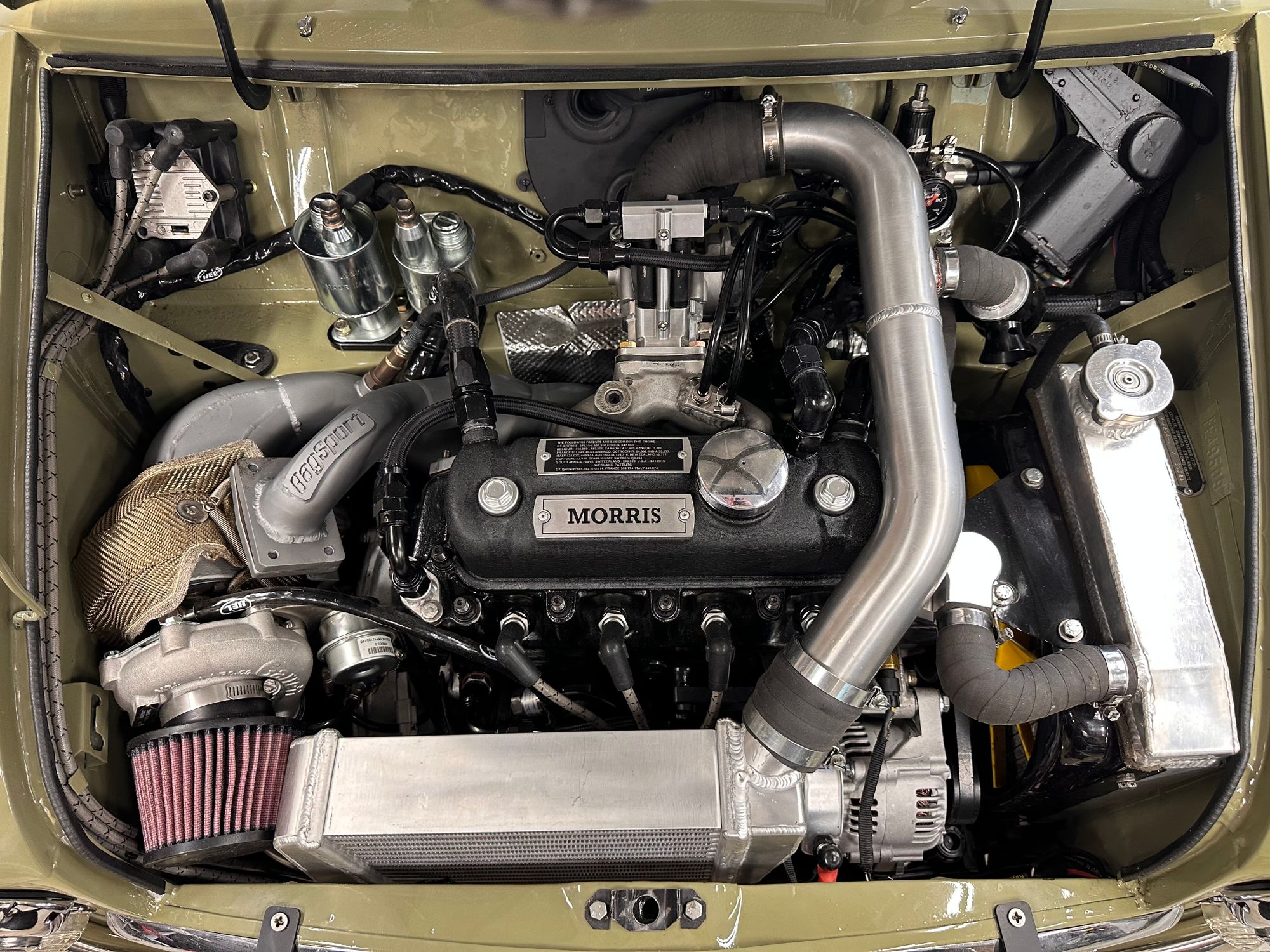 Custom AP Racing Brakes on a Classic Mini