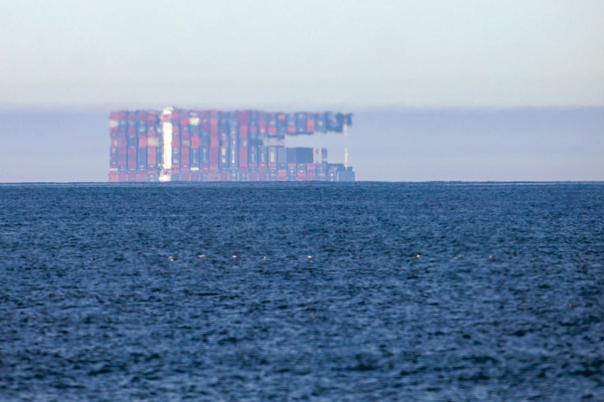 Fata Morgana mirage.