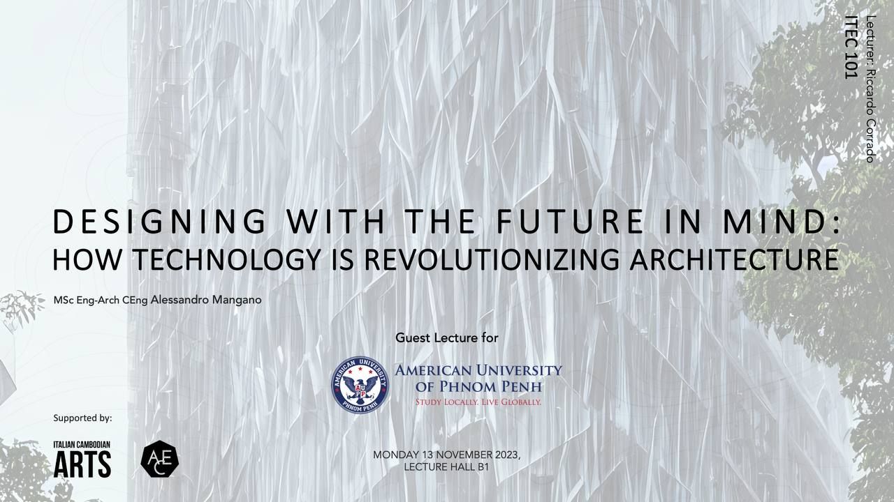 Designing With The Future in Mind: Alessandro Mangano