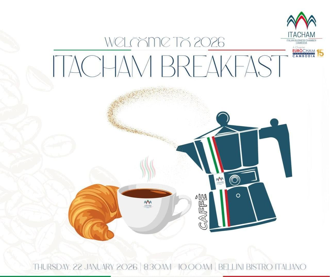 Itacham welcomes its network to breakfast to kickoff 2026