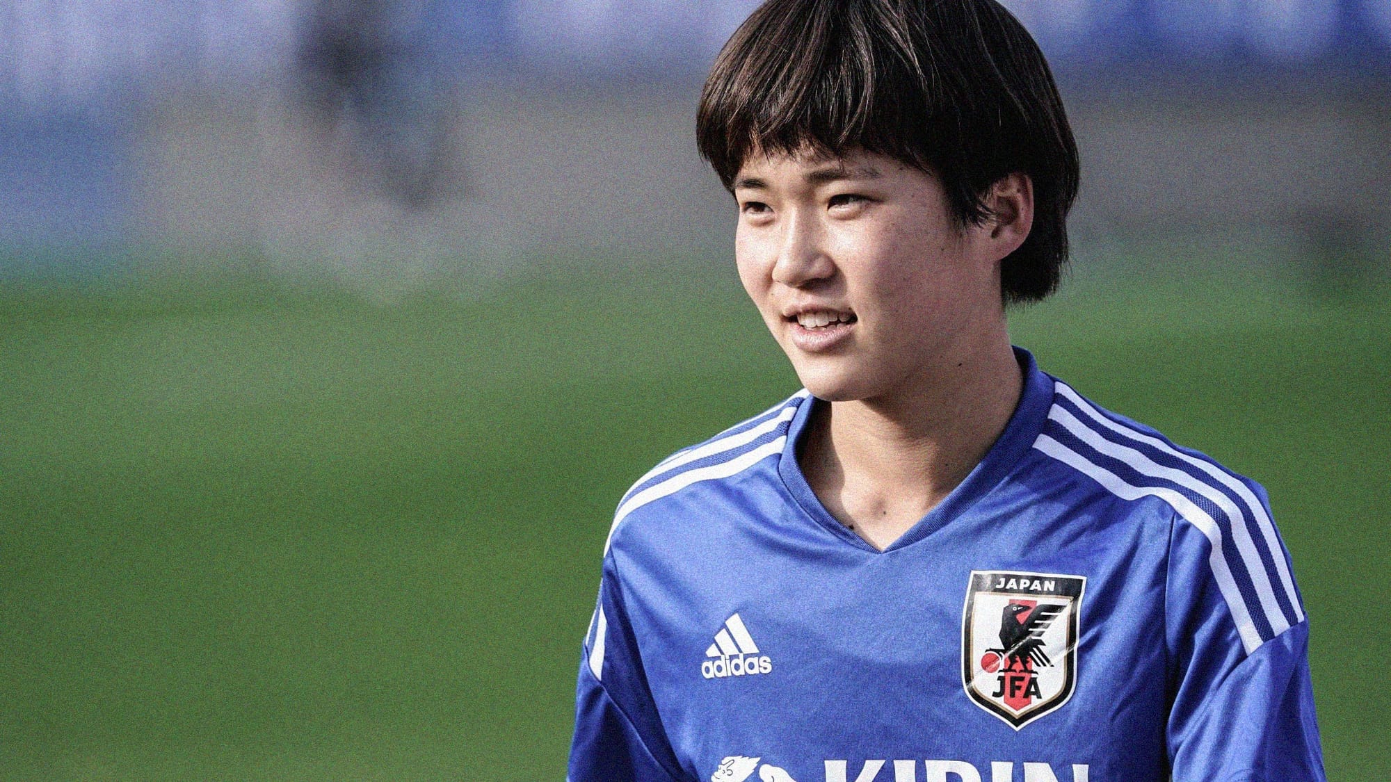 A close-up photo of Japan's Maika Hamano