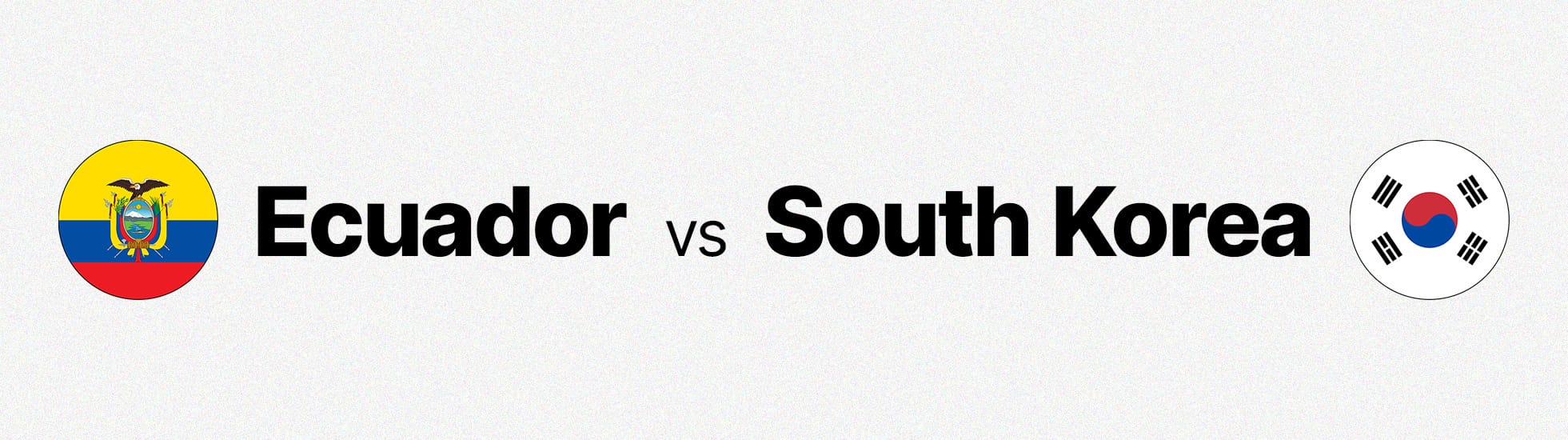 Ecuaor vs South Korea at the 2023 FIFA U-20 World Cup