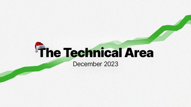 A festive reflection: The Technical Area, December 2023