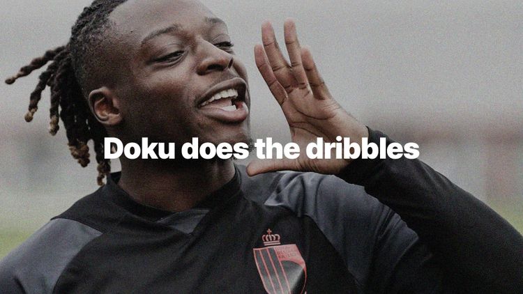Doku does the dribbles
