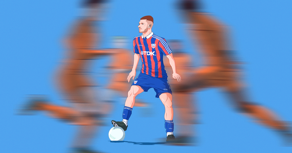 Bespoke SCOUTED Volume II graphic, featuring Crystal Palace's Adam Wharton