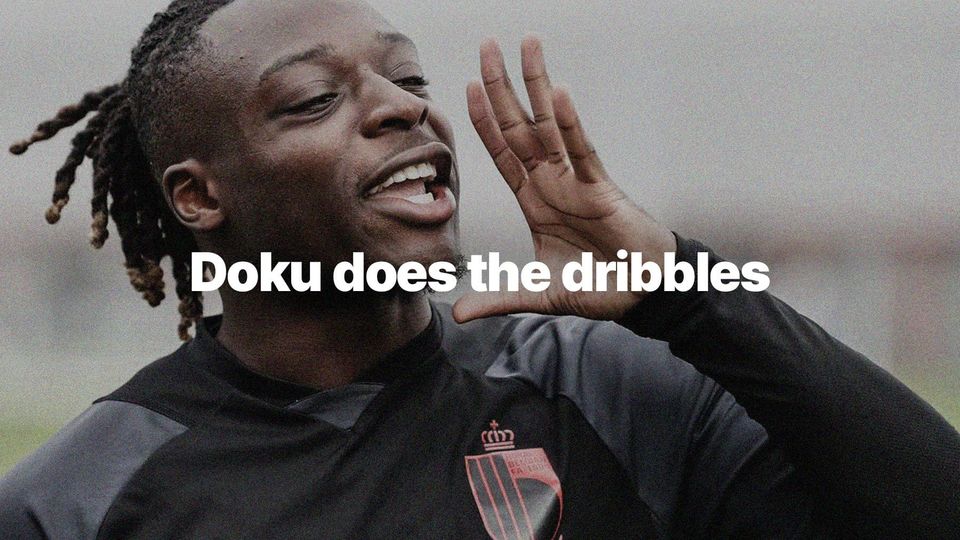 Doku does the dribbles