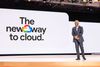 Google Cloud CEO Thomas Kurian speaks at Cloud Next 2023. 
