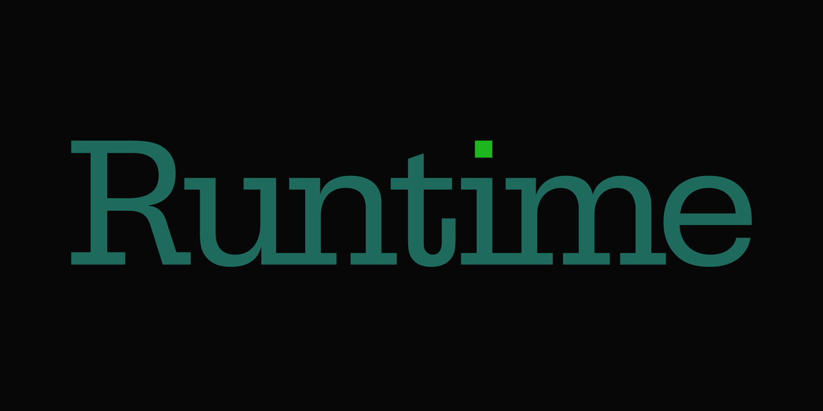 Screenshot or Official Image for runtime.news - Runtime