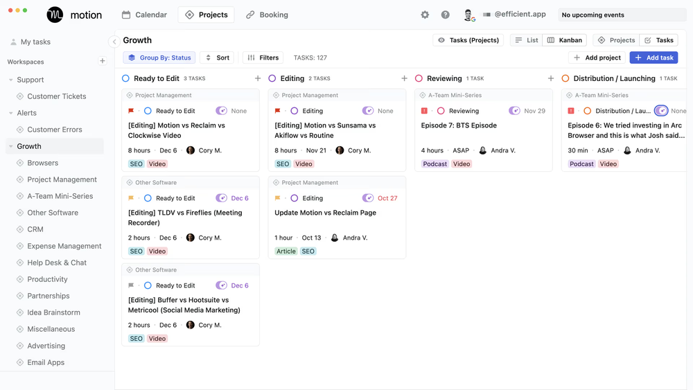 Auto-scheduling