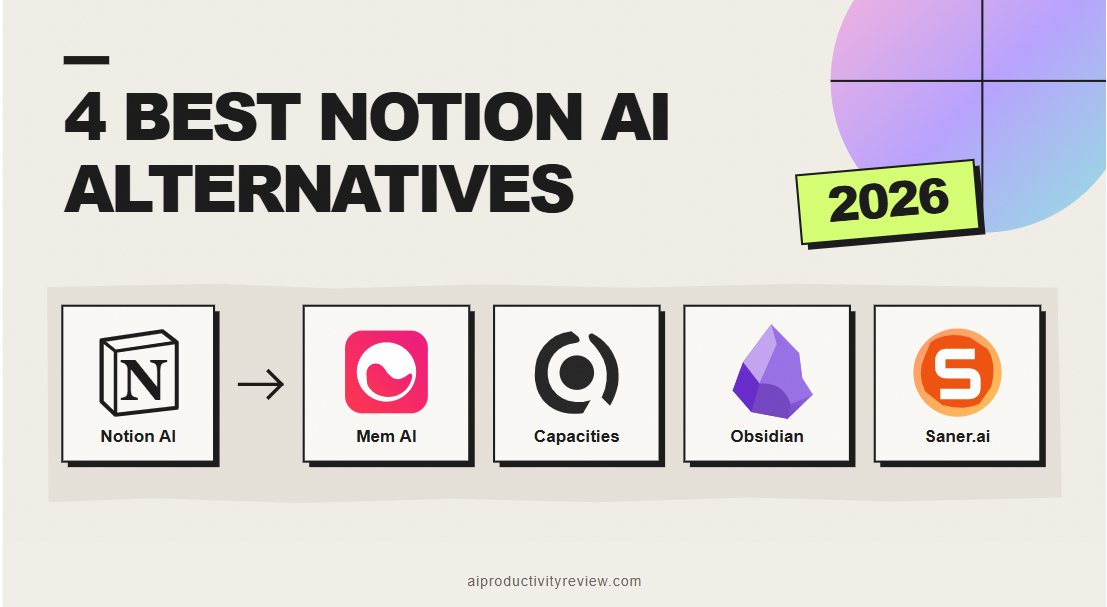 4 Best Notion AI Alternatives 2026